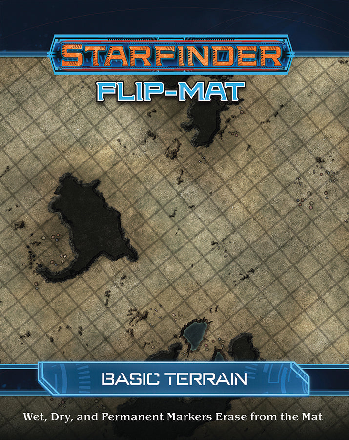 Starfinder Flip Mat: Basic Terrain