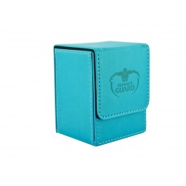 Ultimate Guard - Flip Deck Case 100+ Leatherette Standard Size Blue