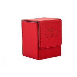 Ultimate Guard - Flip Deck Case 100+ Leatherette Standard Size Red