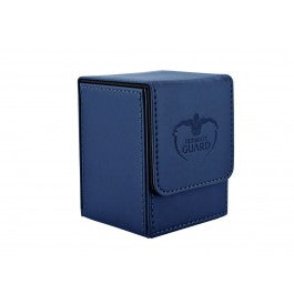 Ultimate Guard - Flip Deck Case 100+ Leatherette Standard Size Dark Blue