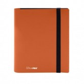 Eclipse 4-Pocket Binder: Pumpkin Orange