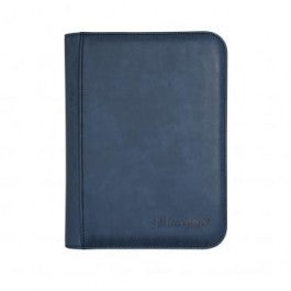 Ultra Pro Premium Zipper 4Pkt Binder: Suede Sapphire