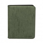 Ultra Pro Premium Zipper 9Pkt Binder: Suede Emerald