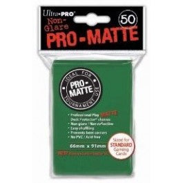 Ultra Pro PRO-Matte Standard Sleeves - Green (50ct)