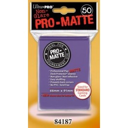 Ultra Pro PRO-Matte Standard Sleeves - Purple
