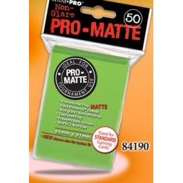 Ultra Pro PRO-Matte Standard Sleeves - Lime Green