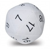 Jumbo D20 - White & Black