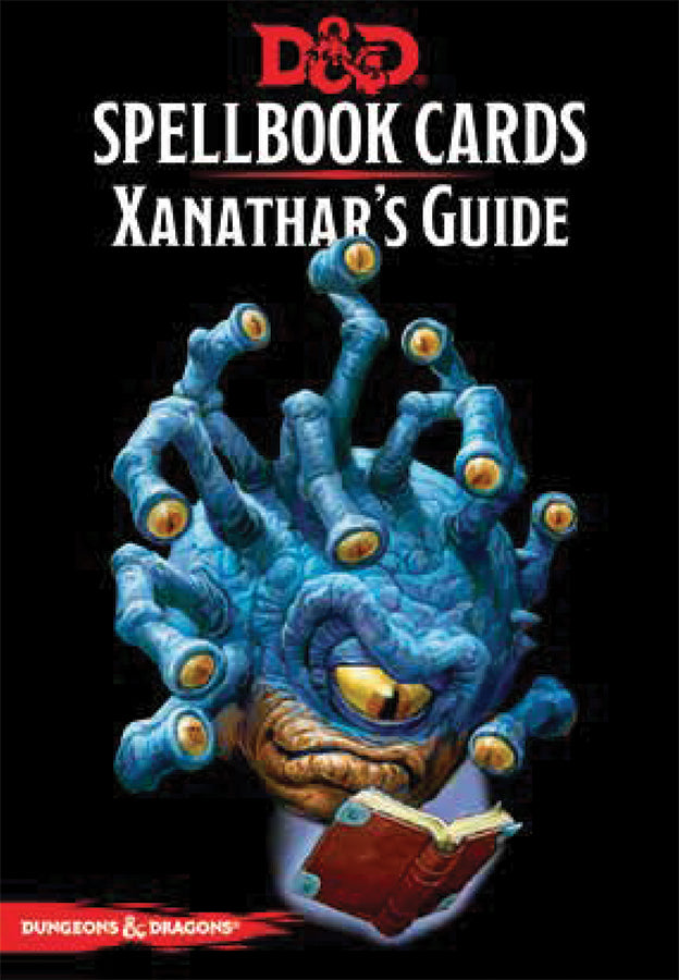 D&D Spellbook Cards: Xanathar's Guide to Everything