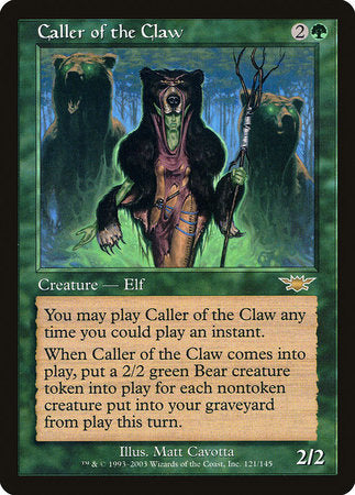 Caller of the Claw [Legions]