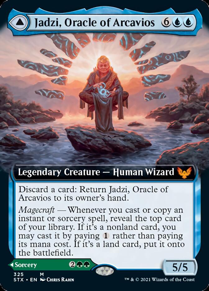 Jadzi, Oracle of Arcavios // Journey to the Oracle (Extended) [Strixhaven: School of Mages]
