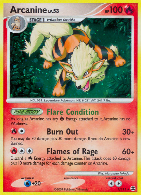 Arcanine (1/111) [Rising Rivals]