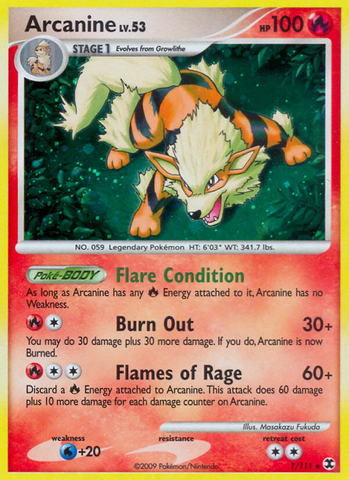 Arcanine (1/111) [Rising Rivals]