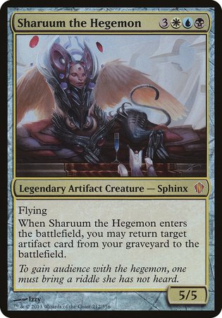 Sharuum the Hegemon (Commander 2013) [Commander 2013 Oversized]
