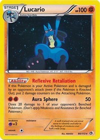 Lucario - 080/113 (Cosmos Holo) [Miscellaneous Cards & Products]