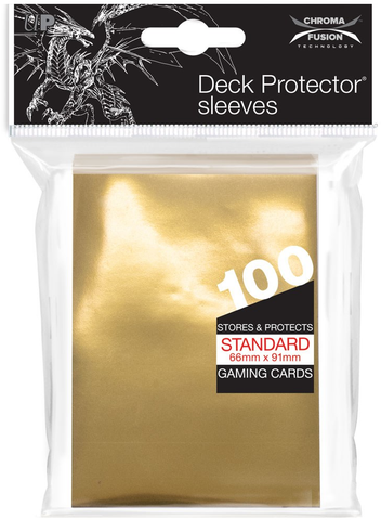 Ultra PRO: Standard 100ct Sleeves (Vintage Gold)