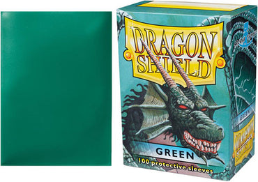 Dragon Shield Box of 100 in Green