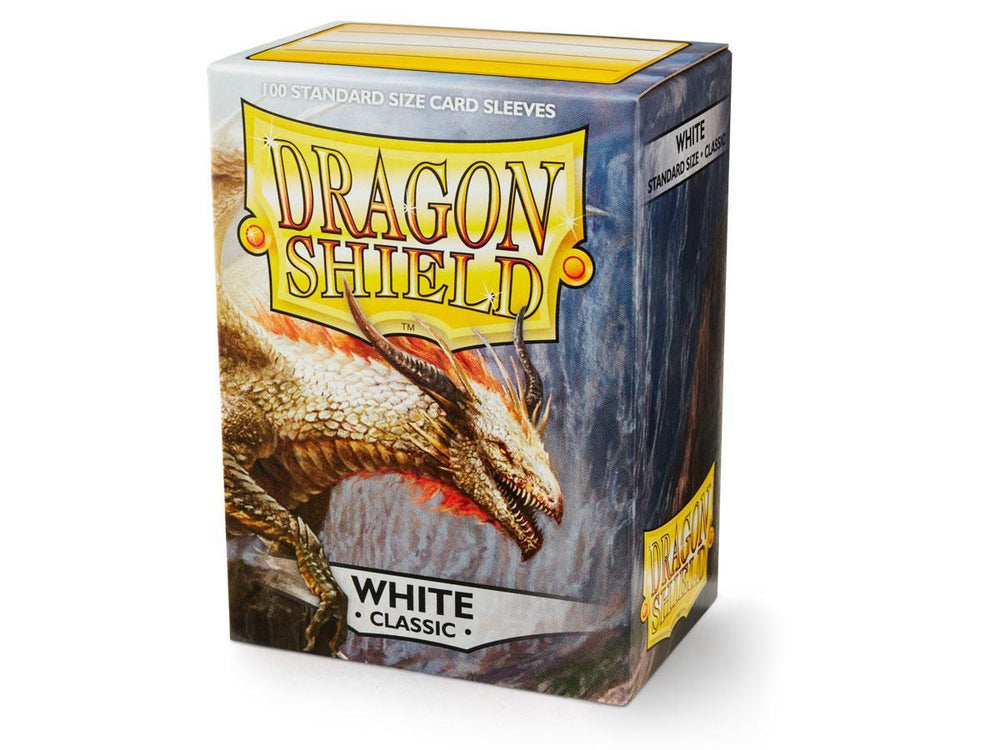 Dragon Shield Sleeves: Standard Classic - White