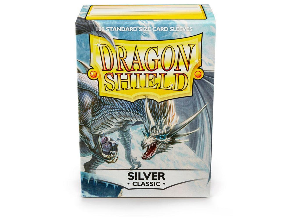 Dragon Shield Sleeves: Standard Classic - Silver