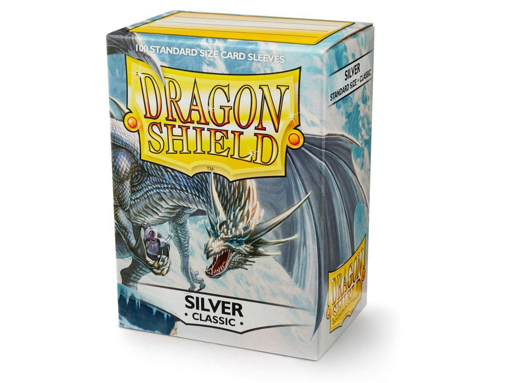 Dragon Shield Sleeves: Standard Classic - Silver