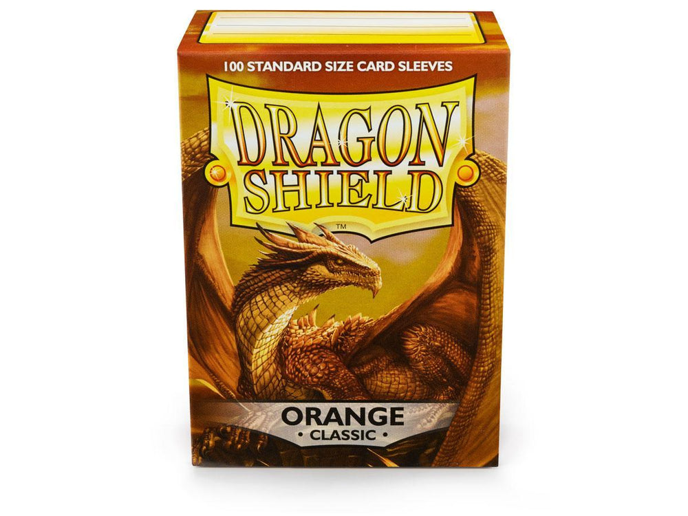 Dragon Shield Sleeves: Standard Classic - Orange