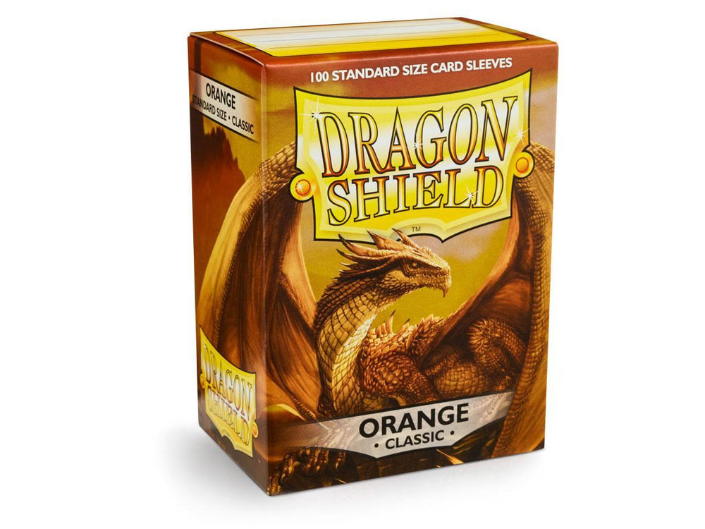 Dragon Shield Sleeves: Standard Classic - Orange