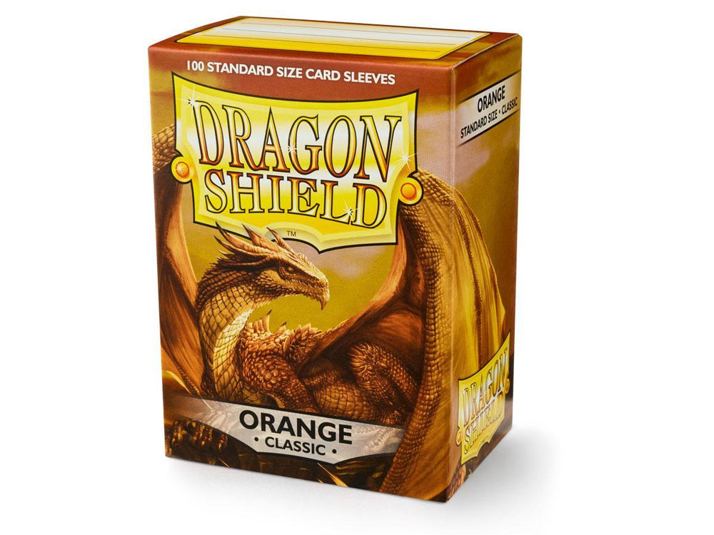 Dragon Shield Sleeves: Standard Classic - Orange