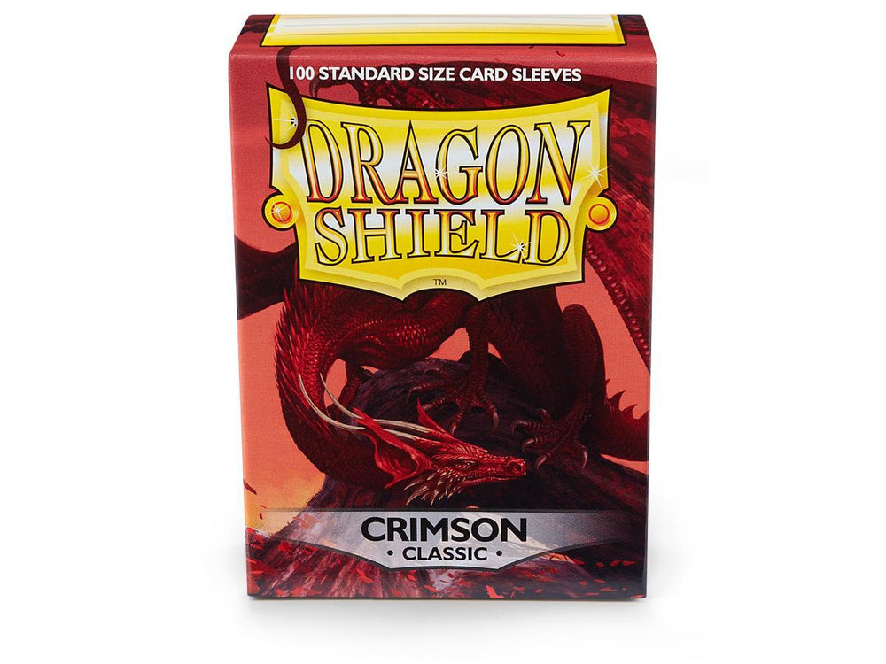 Dragon Shield Sleeves: Standard Classic - Crimson