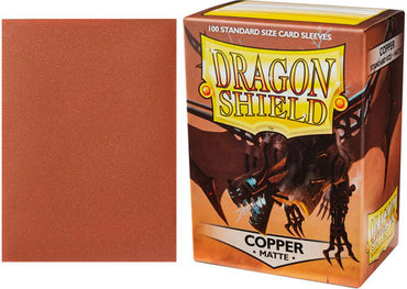 Dragon Shield Sleeves: Matte Copper (Box Of 100)