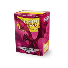 Dragon Shield Sleeves: Matte Magenta (Box Of 100)