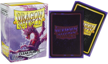 Dragon Shield: Matte Clear Purple