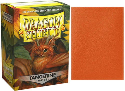 Dragon Shield Sleeves: Standard Matte - Tangerine
