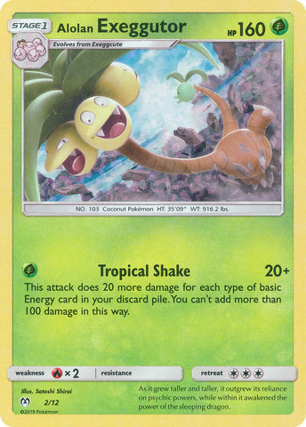 Alolan Exeggutor (2/12) [Mcdonald's Promos: 2019 Collection]