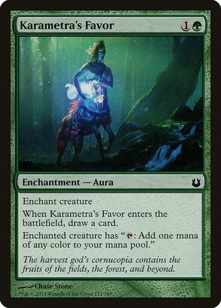 Karametra's Favor [Born of the Gods]
