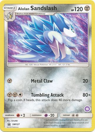 Alolan Sandslash (SM127) [Sun & Moon: Trainer Kit - Alolan Sandslash & Alolan Ninetales]