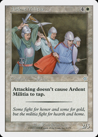 Ardent Militia [Starter 1999]