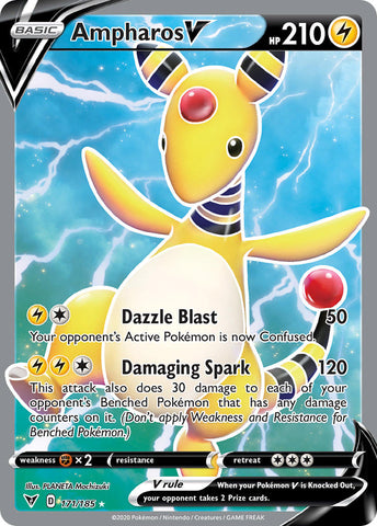 Ampharos V (171) [Sword & Shield: Vivid Voltage]