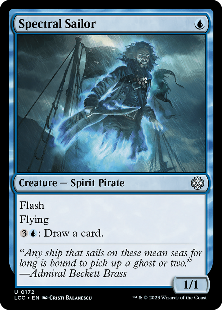 Spectral Sailor [The Lost Caverns of Ixalan Commander]