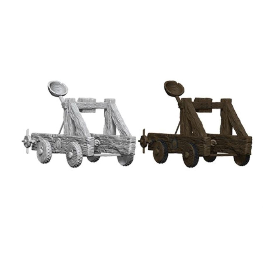 WIZKIDS DEEPCUTS UNPAINTED MINIATURES: W12.5 CATAPULT