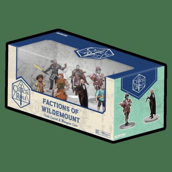 Critical Role Factions of Wildemount Clovis Concord & Menagerie Coast Box Set