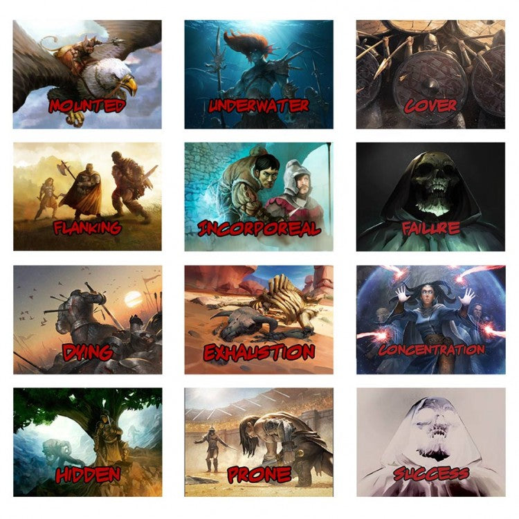 D&D 5E RPG: Combat Cards