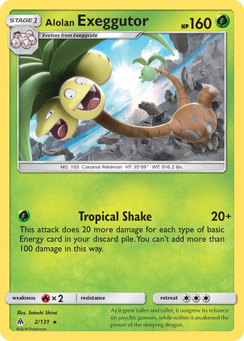 Alolan Exeggutor (SM Forbidden Light) (2/131) [Theme Deck Exclusives]