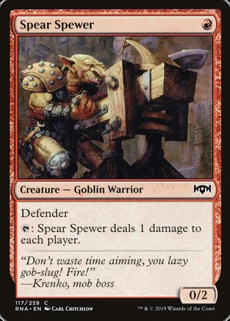 Spear Spewer [Ravnica Allegiance]