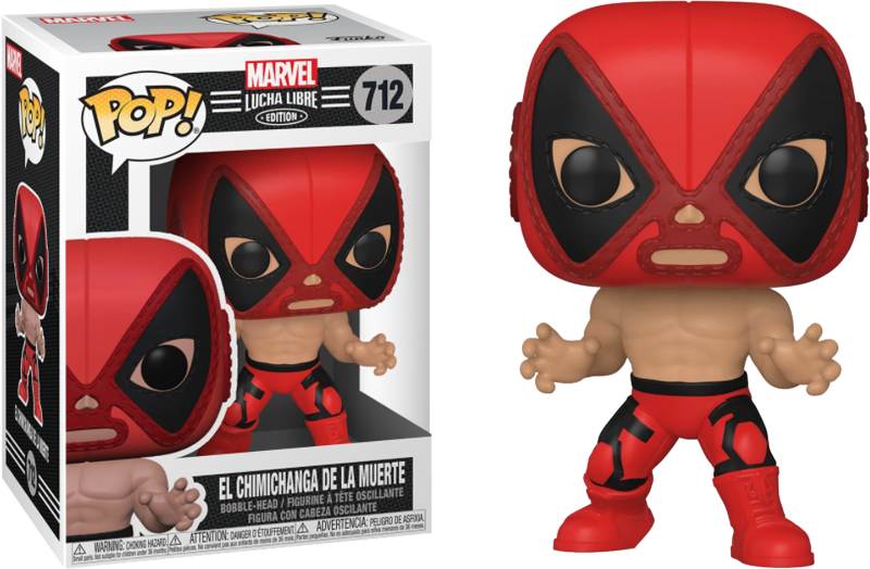 Marvel Pop Deadpool Luchadores