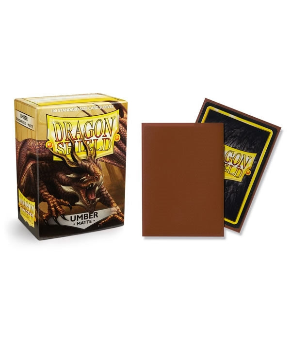 Dragon Shield Sleeves: Matte Umber (Box Of 100)