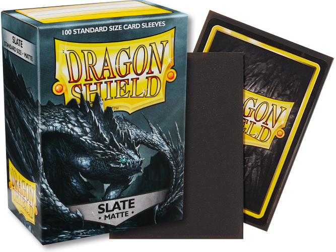 Dragon Shield Sleeves: Matte Slate (Box Of 100)