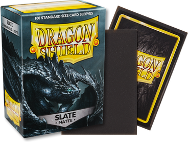 Dragon Shield Sleeves: Matte Slate (Box Of 100)