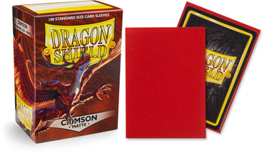 Dragon Shields: Matte Crimson