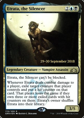 Etrata, the Silencer [Guilds of Ravnica Promos]