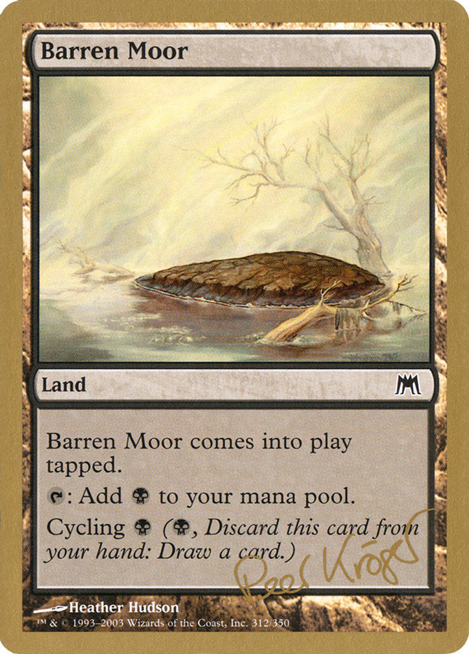 Barren Moor (Peer Kroger) [World Championship Decks 2003]