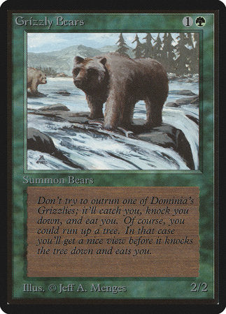 Grizzly Bears [Limited Edition Beta]